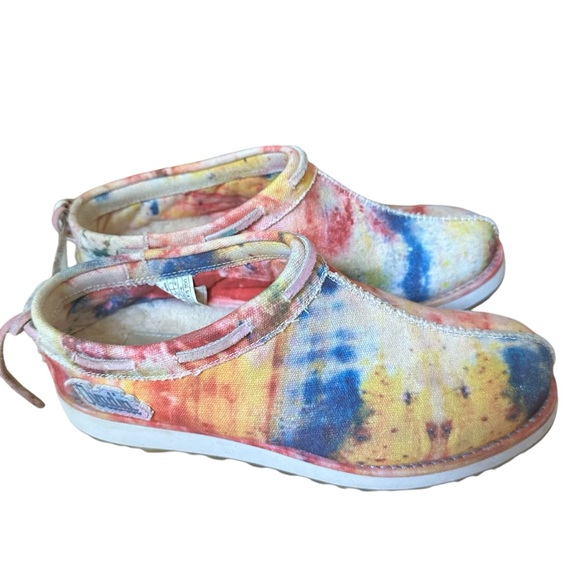 UGG x Ovadia Tasman Tie Dye Slip On Mule Slippers Size 6 - Picture 3 of 10